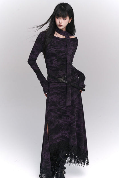 Wasteland Style Purple Dress