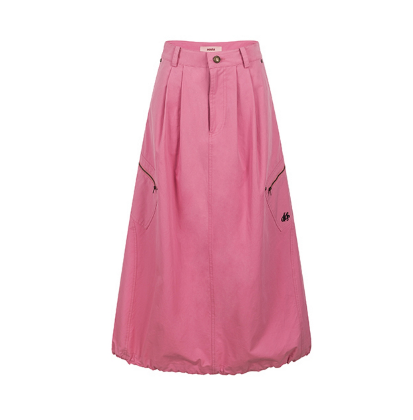 Pocket Detail Long Cargo Skirt