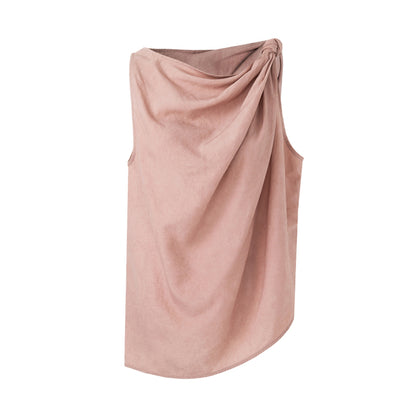 Twisted Pink Sleeveless Camisole