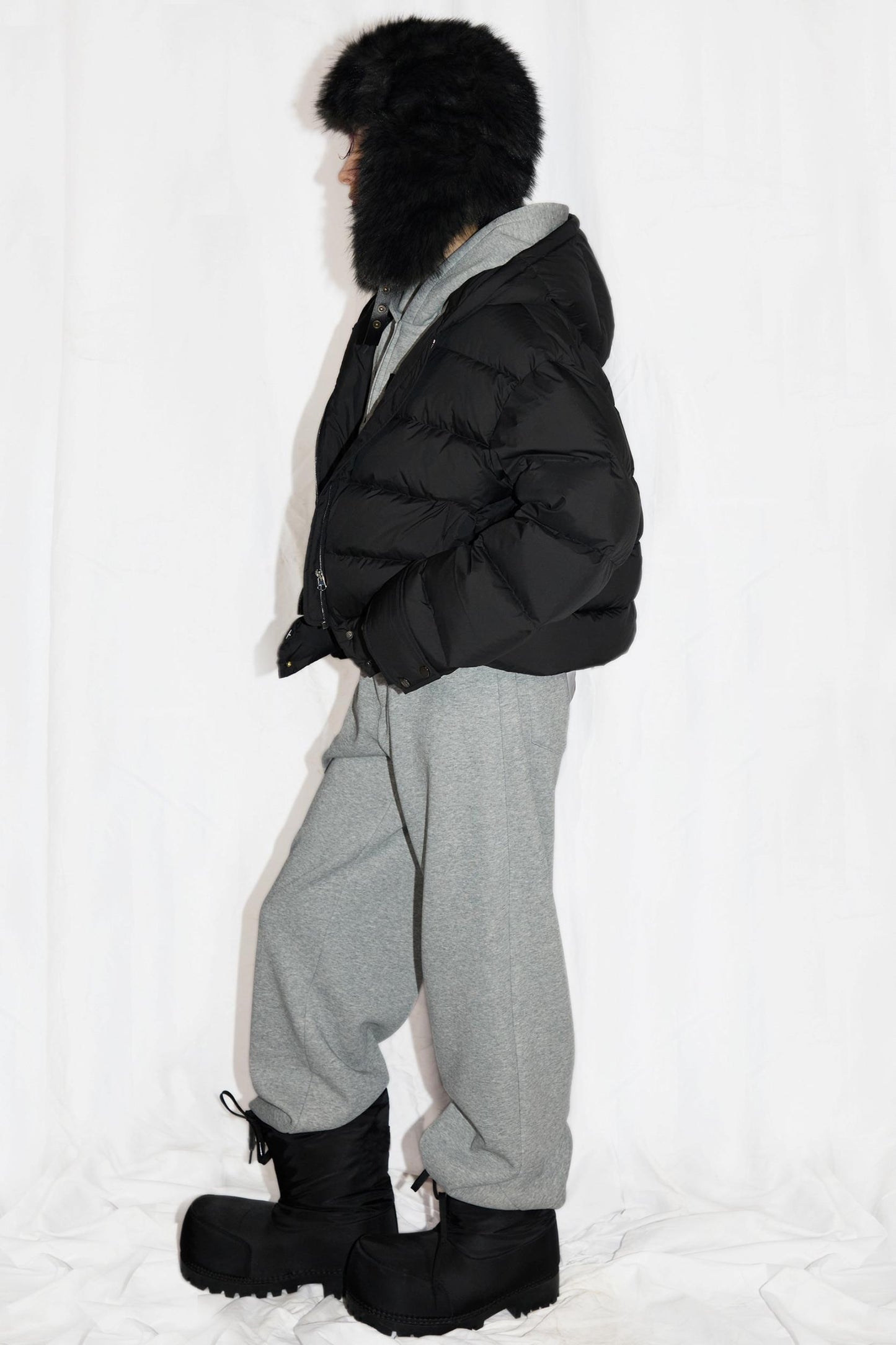 Fleece Lined Loose Sweatpants