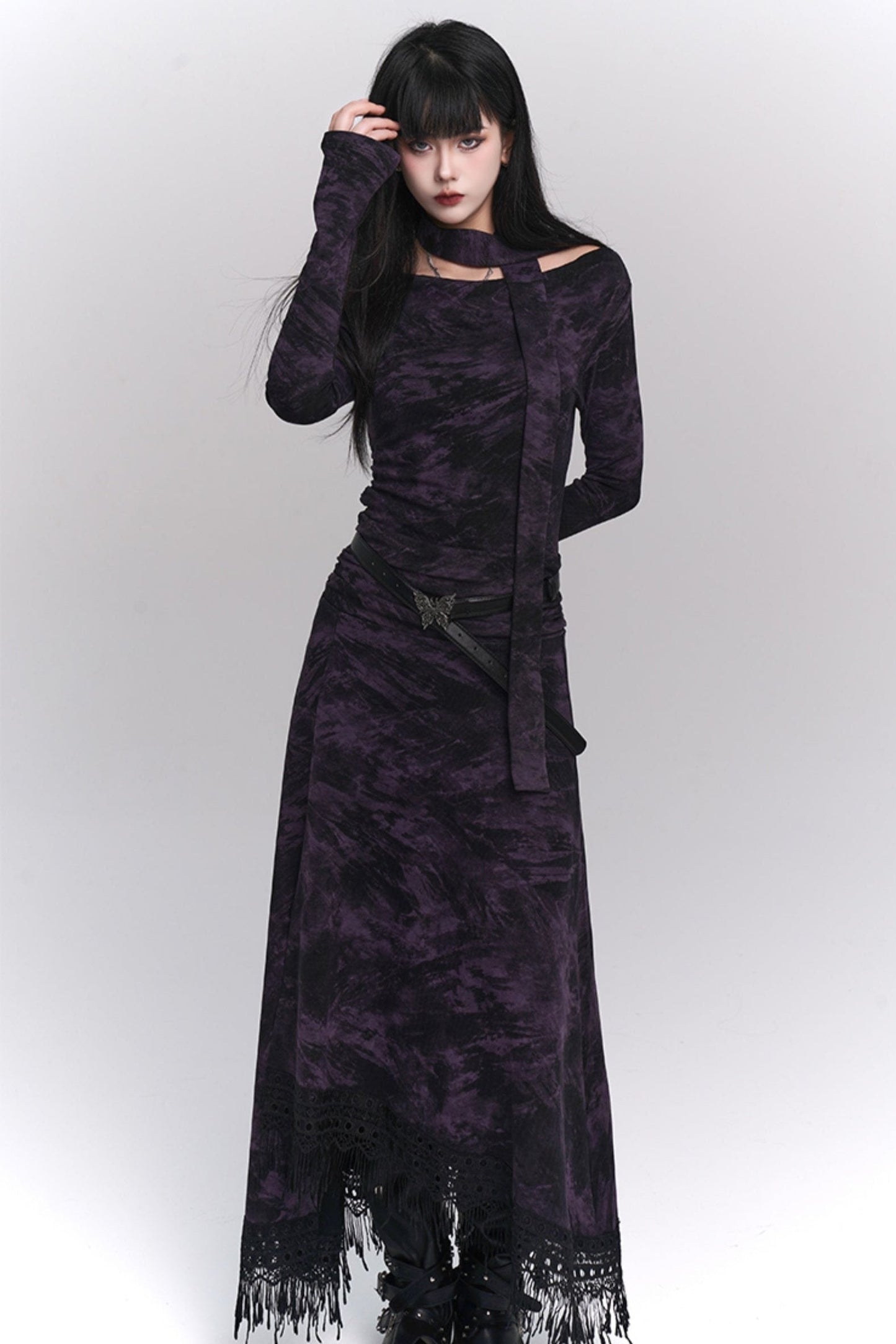 Wasteland Style Purple Dress