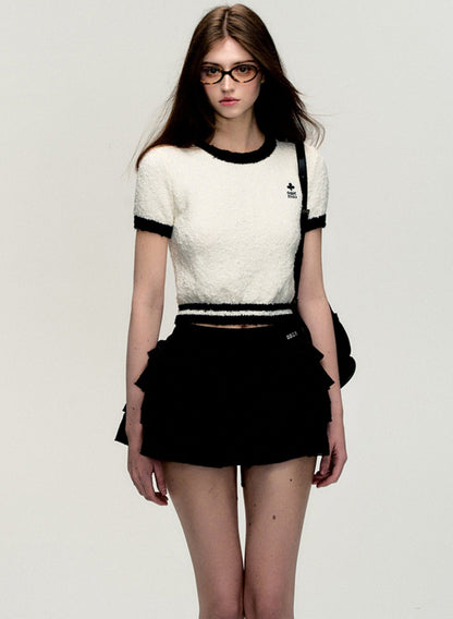 Plaster White Knitted Top