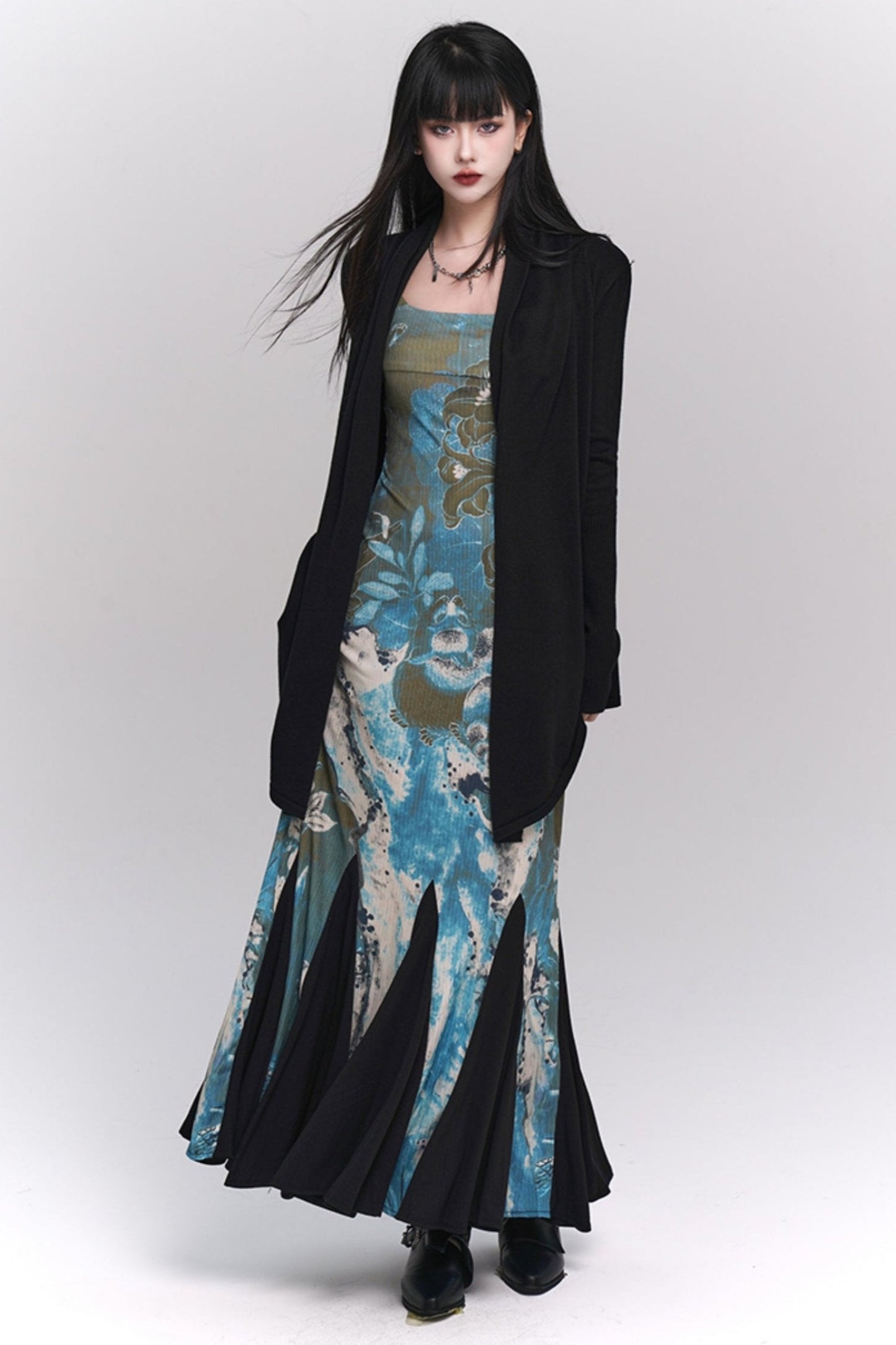 Chinese Style Fishtail Dress