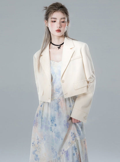 Urban Romanticism Cropped Coat