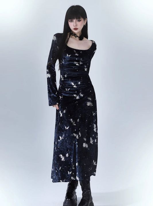 Chinese Velvet Adult Dress