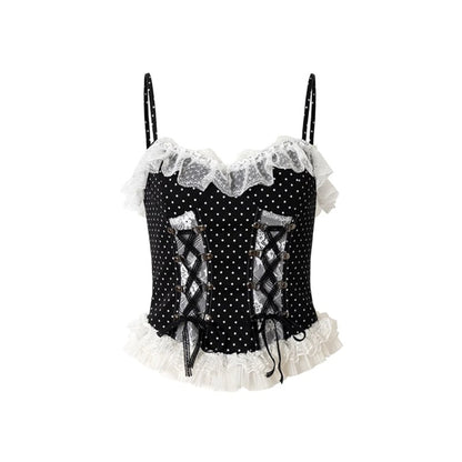 Gothic Lace Mini Top