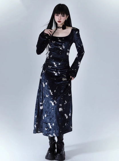 Chinese Velvet Adult Dress