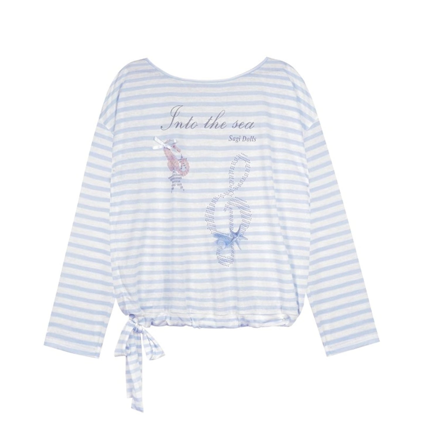 Ocean Striped Summer Smock Set-Up