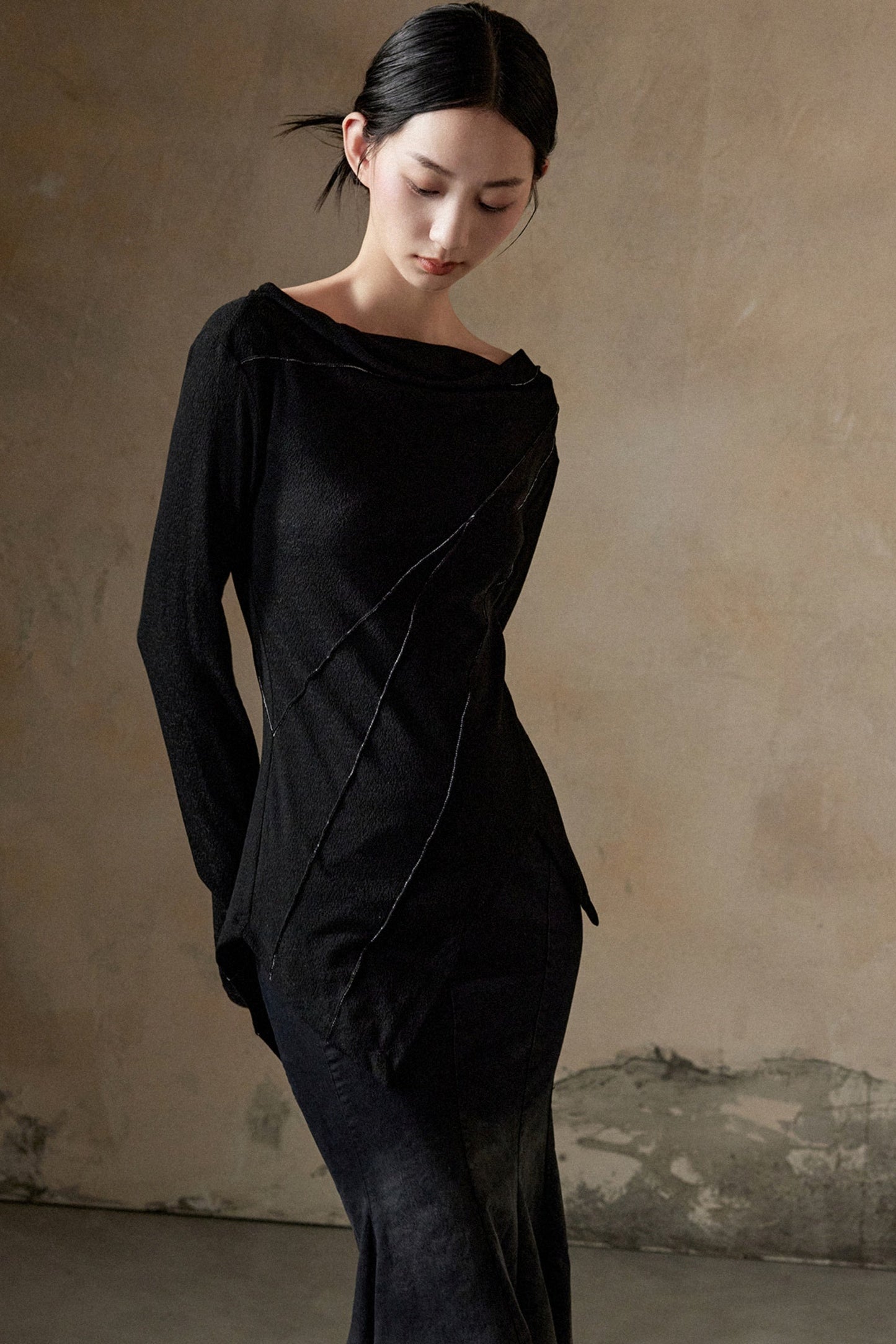 Slim-fit Rollkragenstrickpullover 