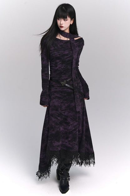 Wasteland Style Purple Dress