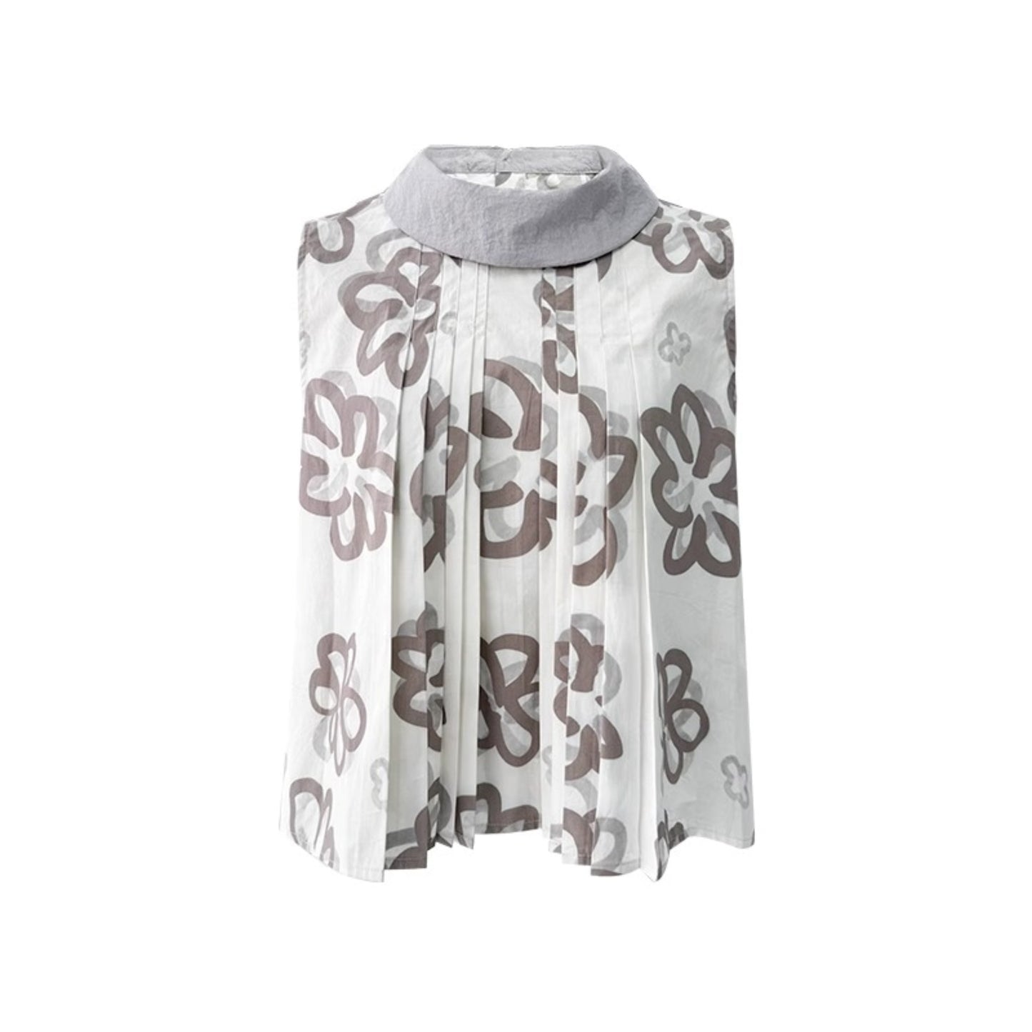 Floral Bow Back Blouse