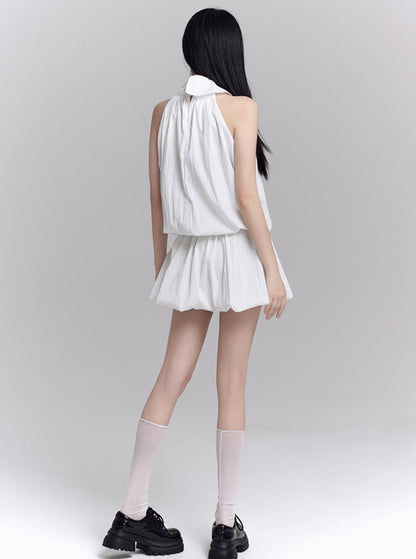 White Fairy Sleeveless Dress