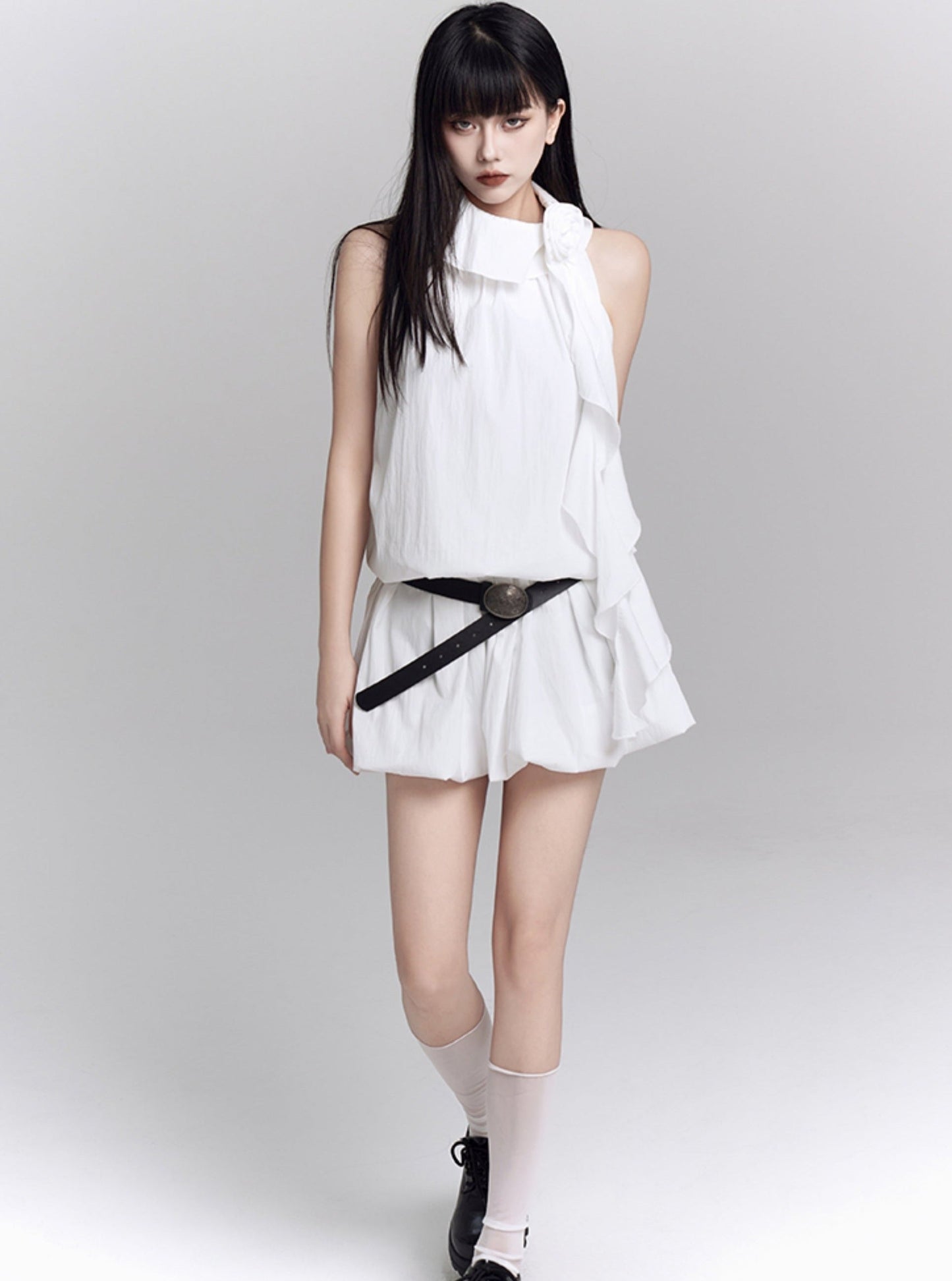 White Fairy Sleeveless Dress