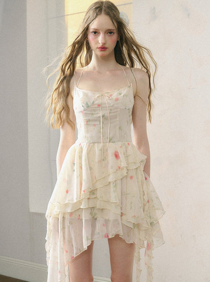 Mist Girl Rose Dress