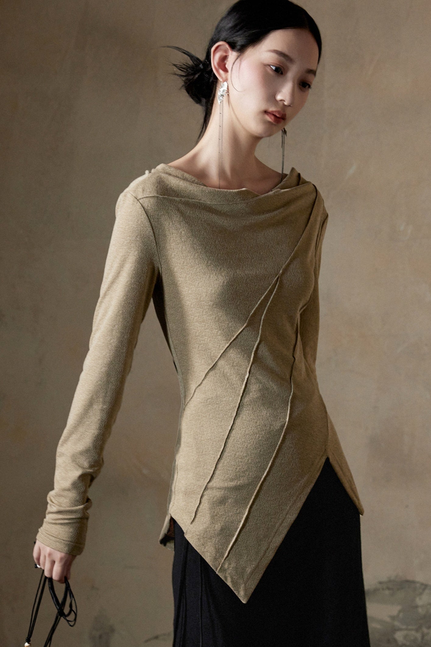 Slim-fit Rollkragenstrickpullover 