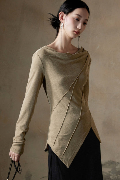 Slim-fit Rollkragenstrickpullover 