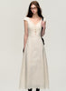 Cream white long dress (pre-sale)