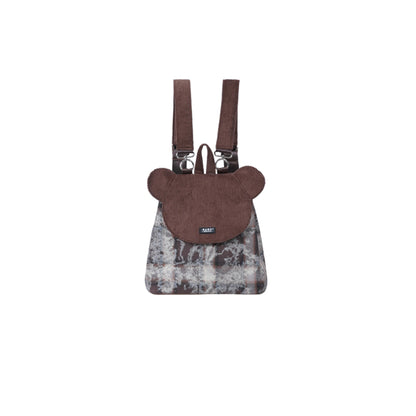 Patchwork Bear Crossbody Bag