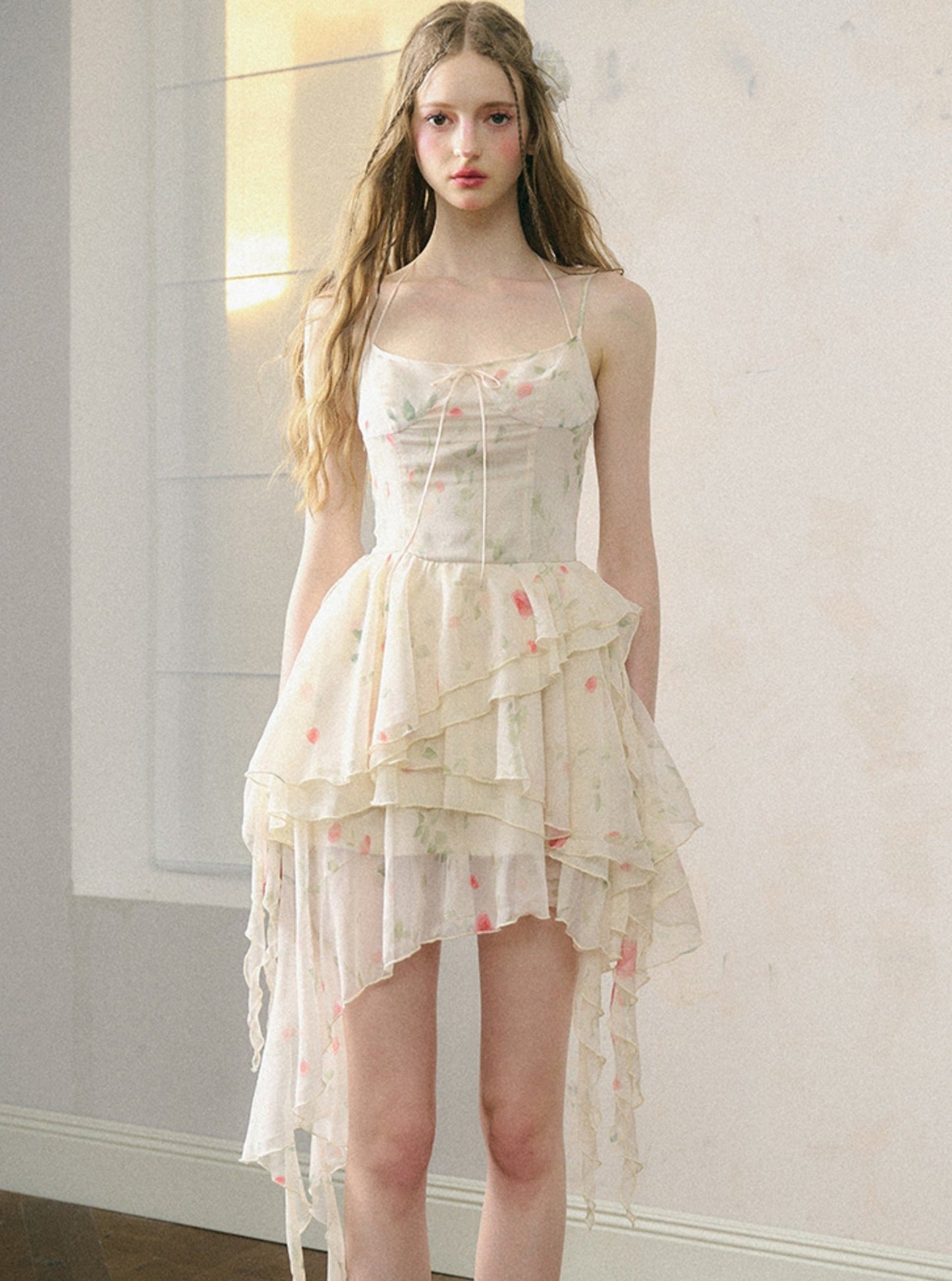 Mist Girl Rose Dress