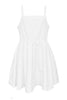 White base dress