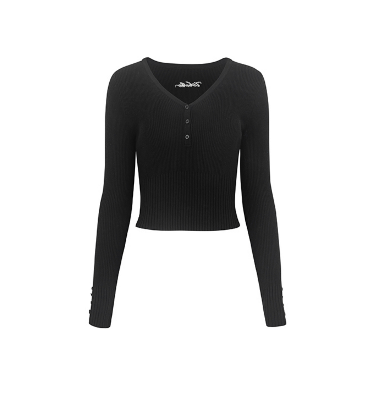 Pure Desire V-Neck Long Sleeve Top