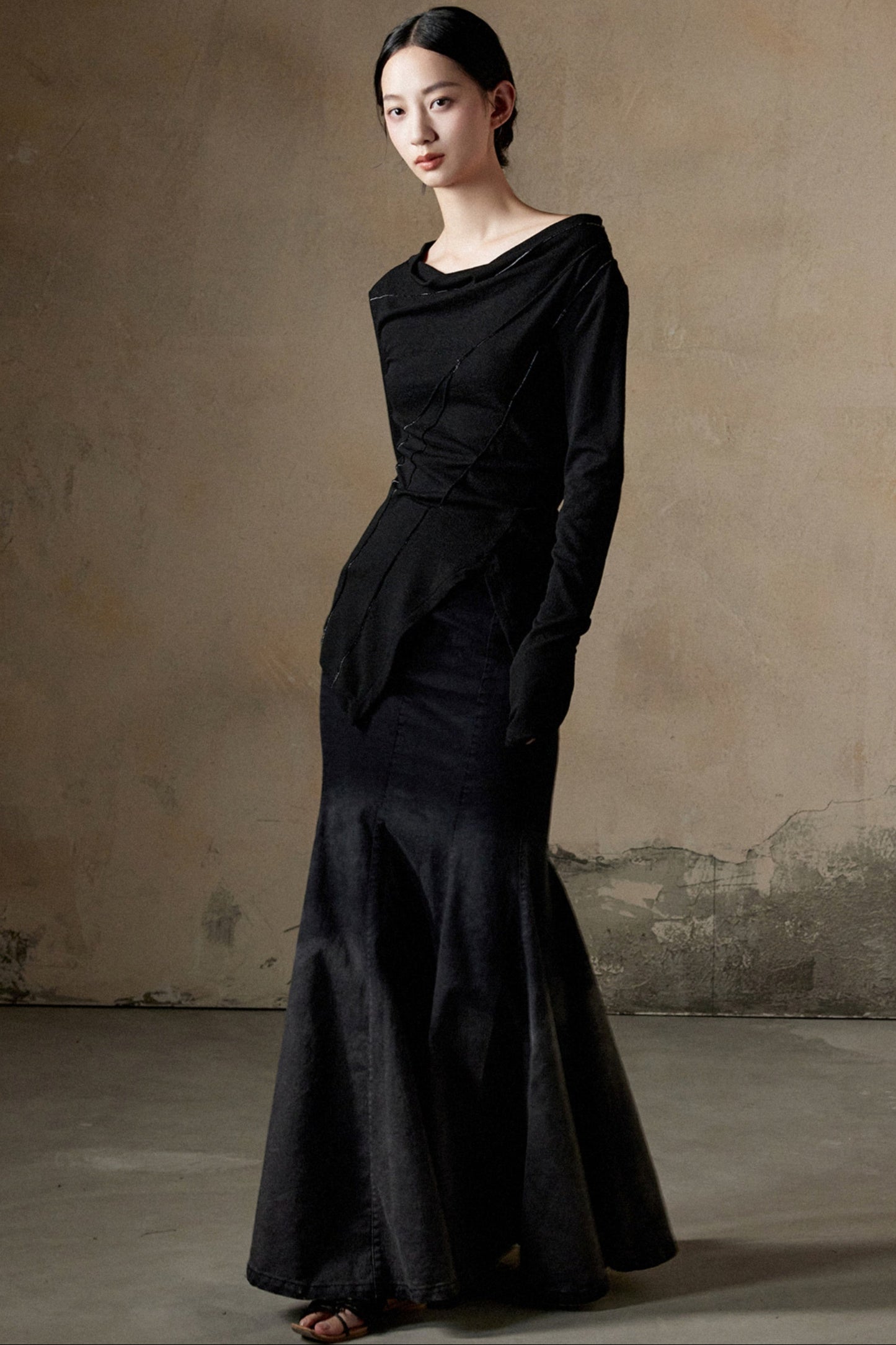 Slim-fit Rollkragenstrickpullover 