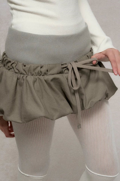 Retro Drawstring Loose Pants Set