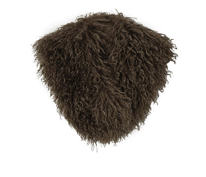 Retro Wool Fur Collar Scarf