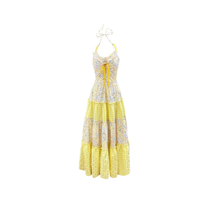 Sunshine Halter Dress