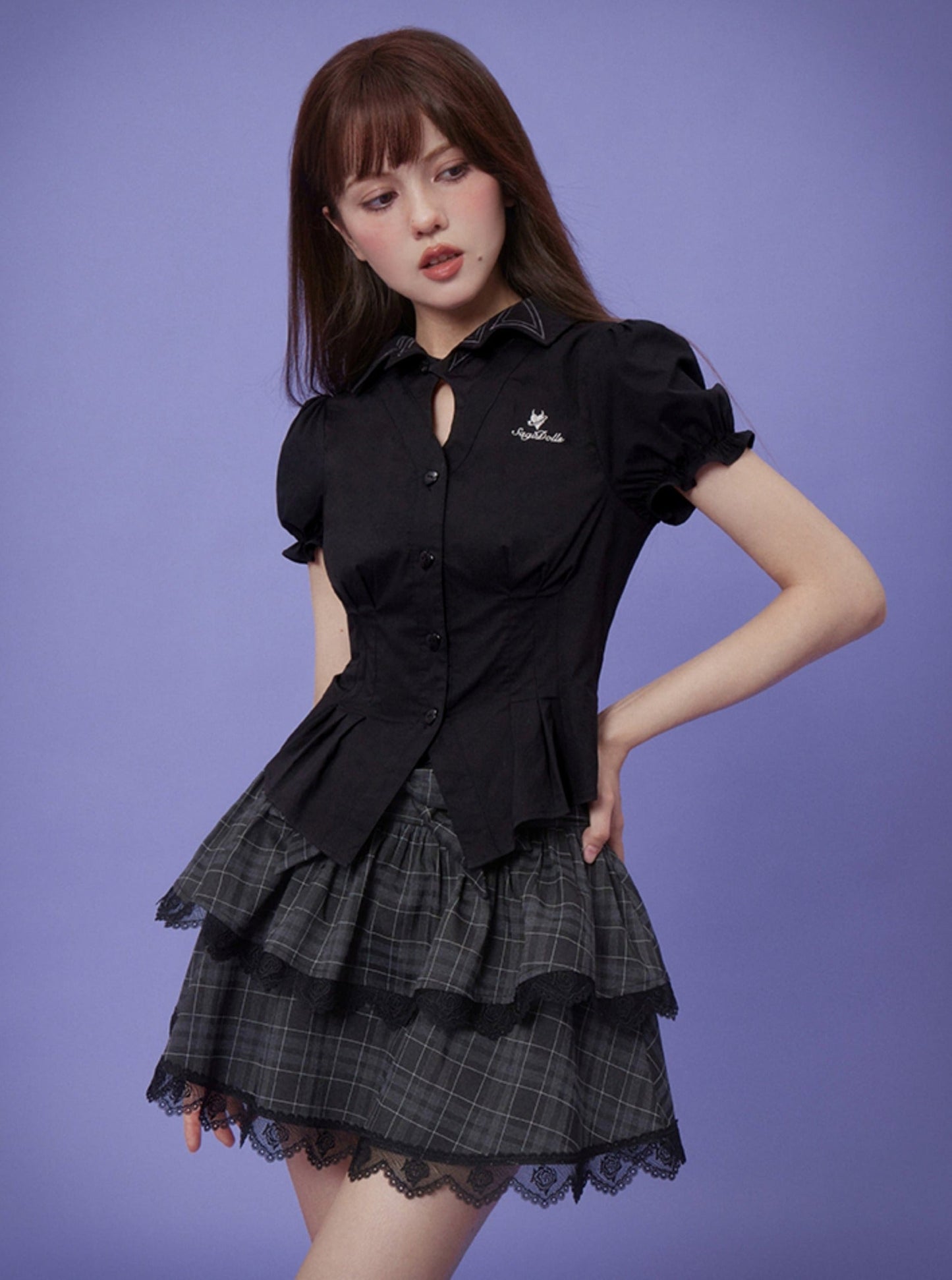 Little Witch Bubble Short Sleeve Shirt