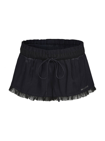 Chic Tulle Fusion Shorts