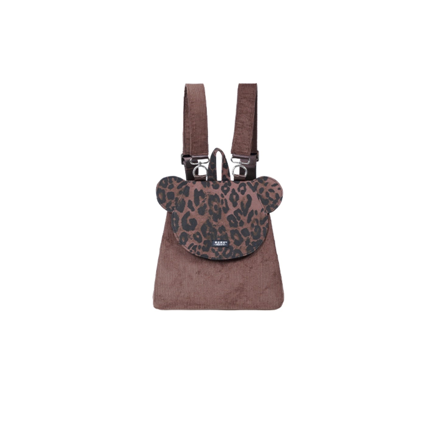 Patchwork Bear Crossbody Bag