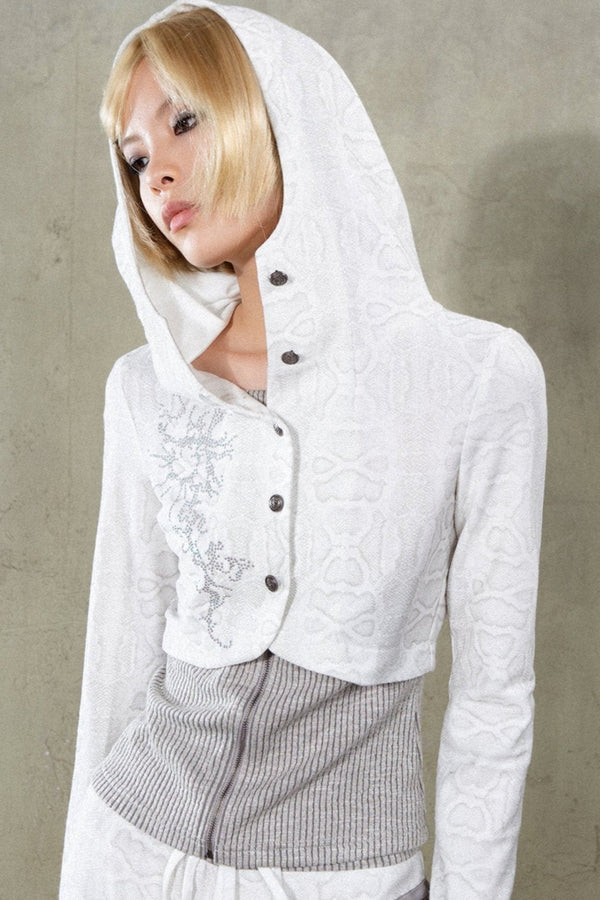 Vintage Punk Knit Sweatshirt