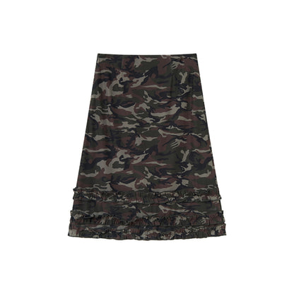 Green A-Line Skirt