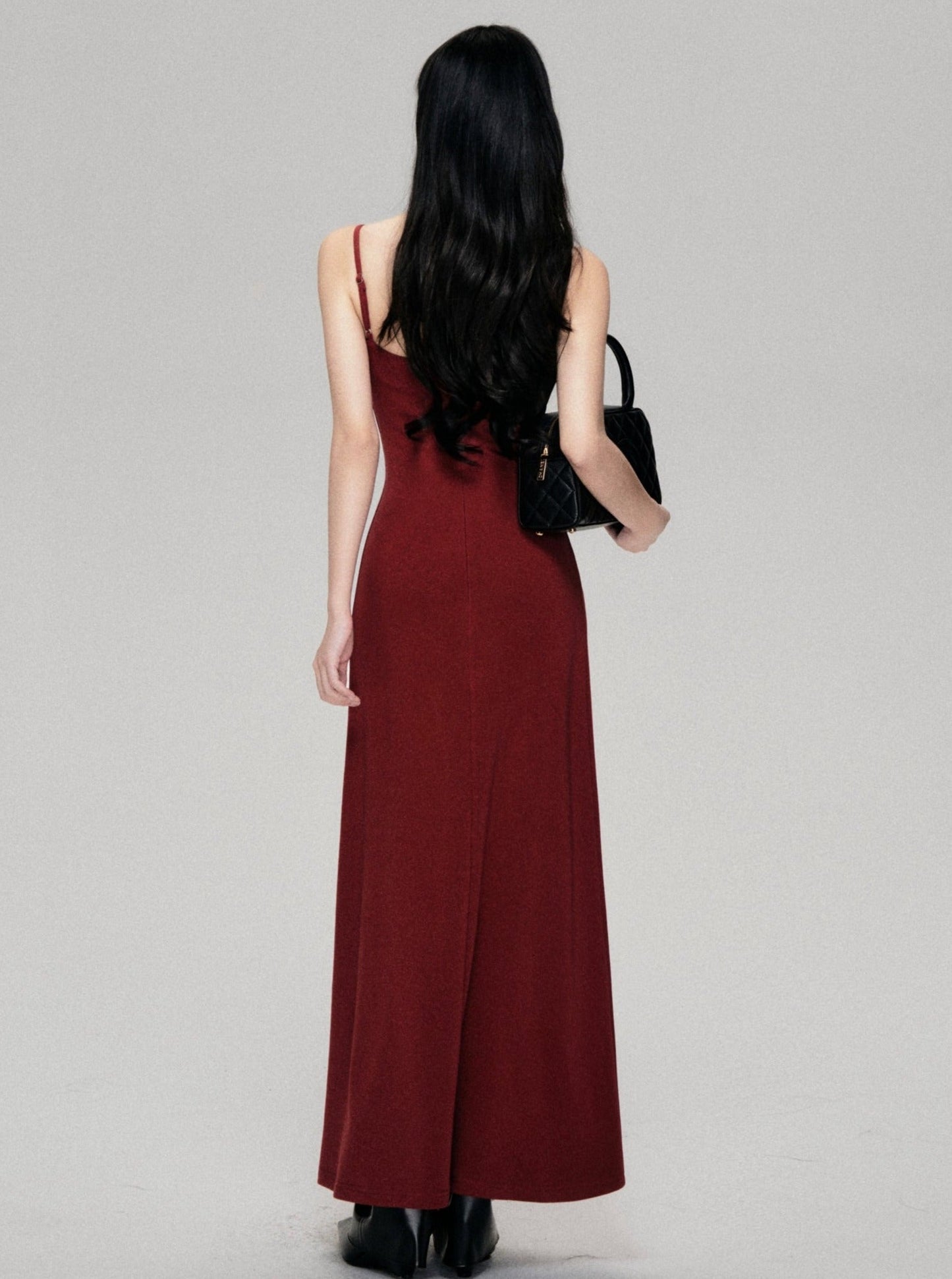 Fragile Red Slip Dress