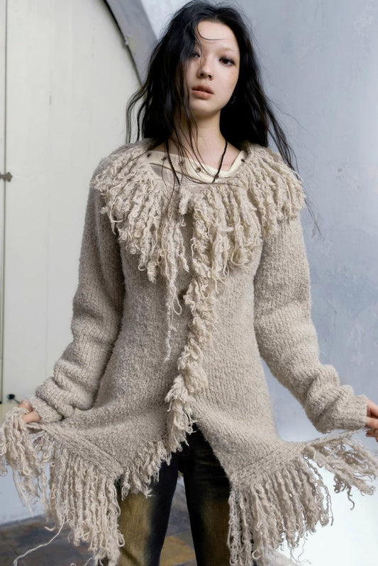 Versatile Street Fringe Cardigan