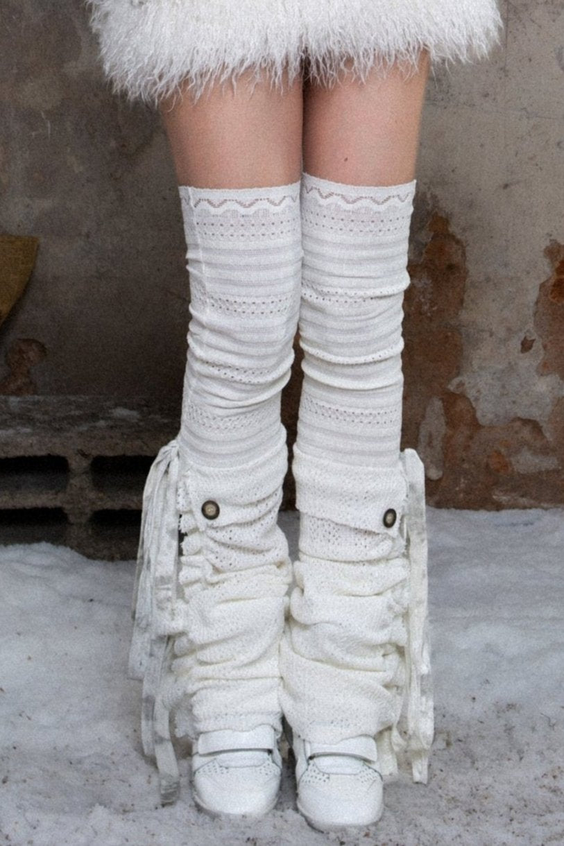 Punk Rock Wool Layered Socks