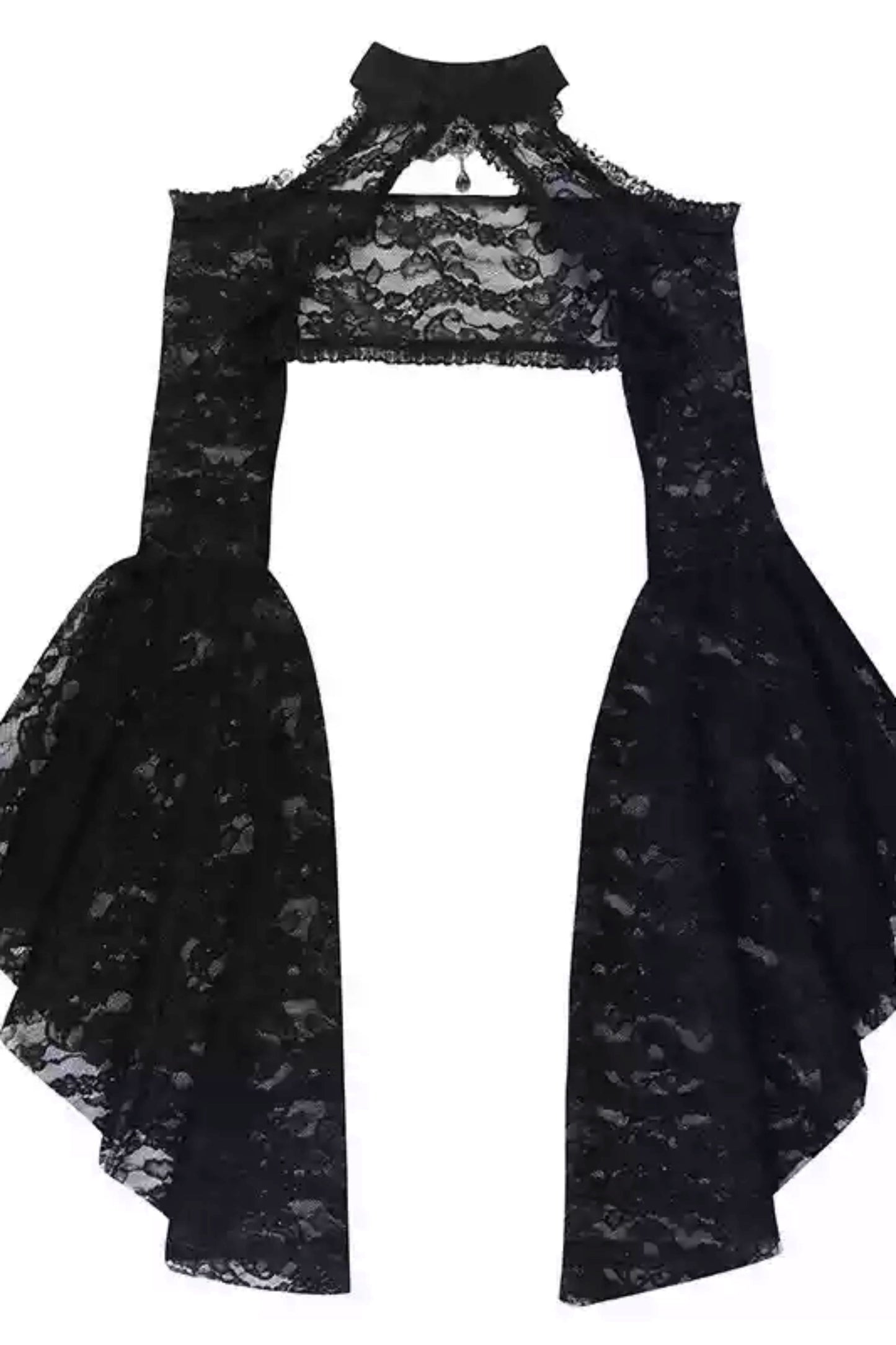 Halloween Party Black Bandeau Dress Set-Up