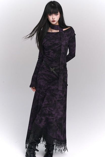 Wasteland Style Purple Dress