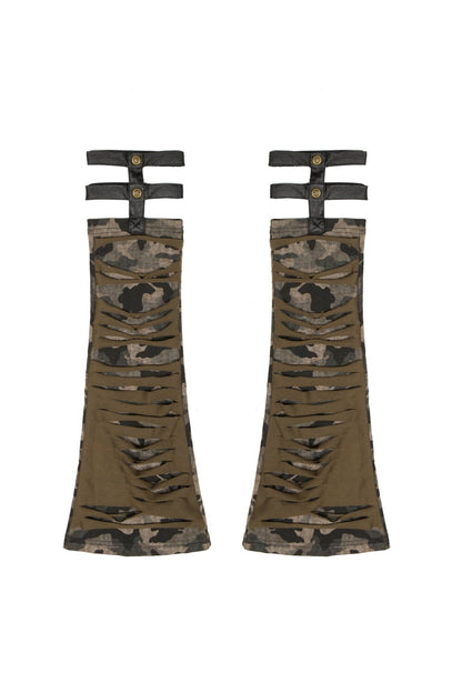 Subculture Camouflage Leg Warmers