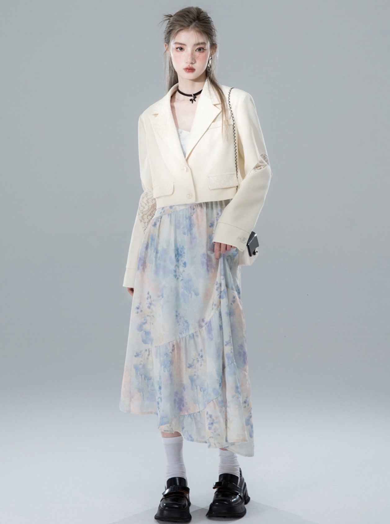 Urban Romanticism Cropped Coat