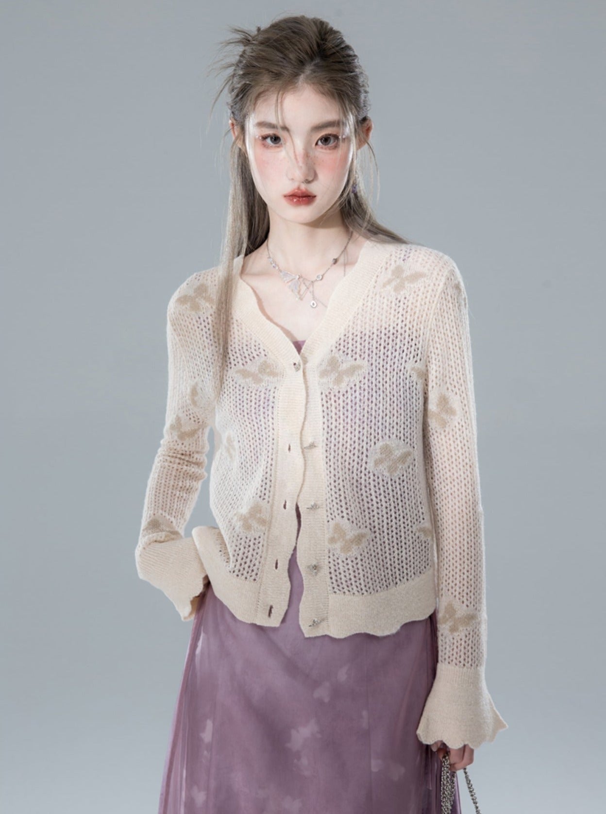 Butterfly Effect Mohair Cardigan