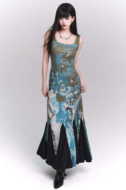 Chinese Style Fishtail Dress