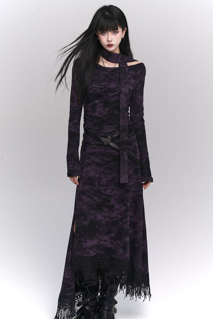 Wasteland Style Purple Dress