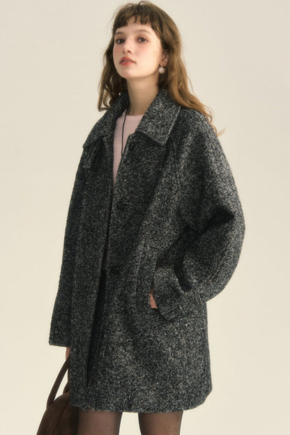 Tweed Sequin Jacket & Skirt Set-Up