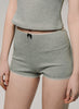 Powder grey shorts