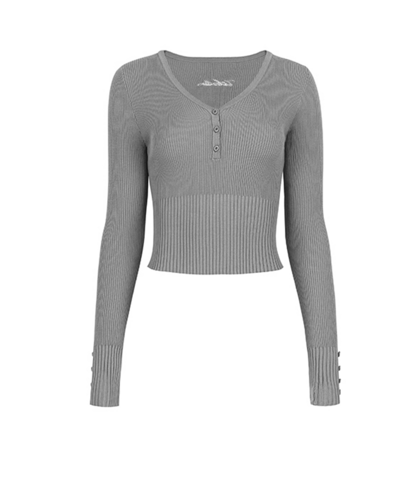 Pure Desire V-Neck Long Sleeve Top