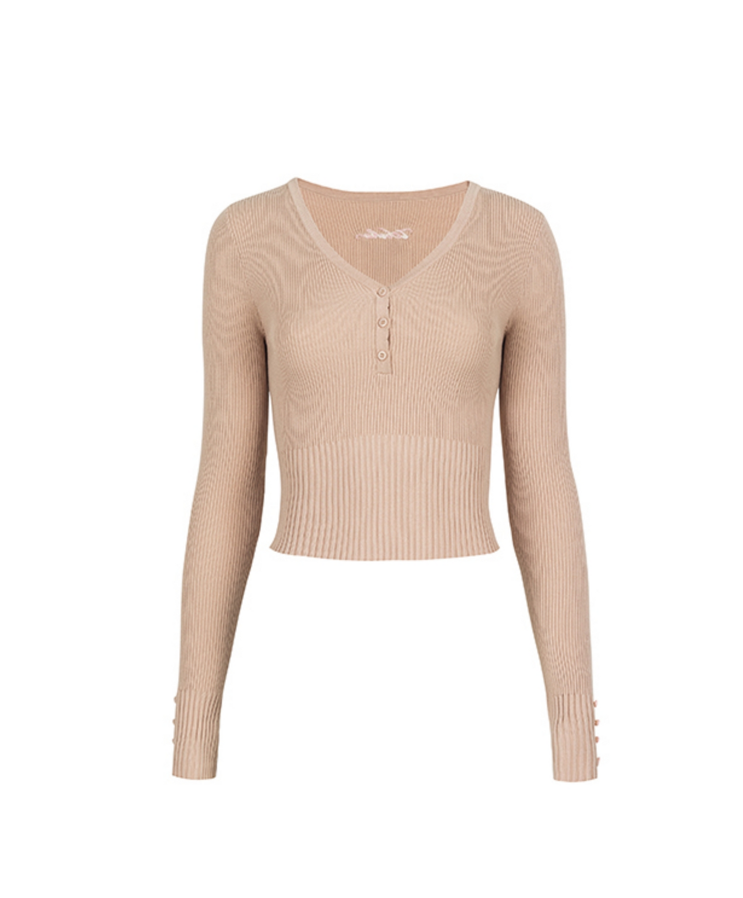 Pure Desire V-Neck Long Sleeve Top