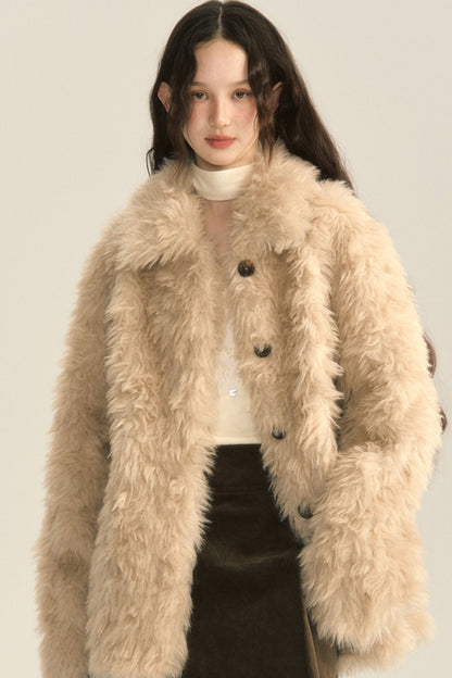 Cozy Maillard Fur Jacket