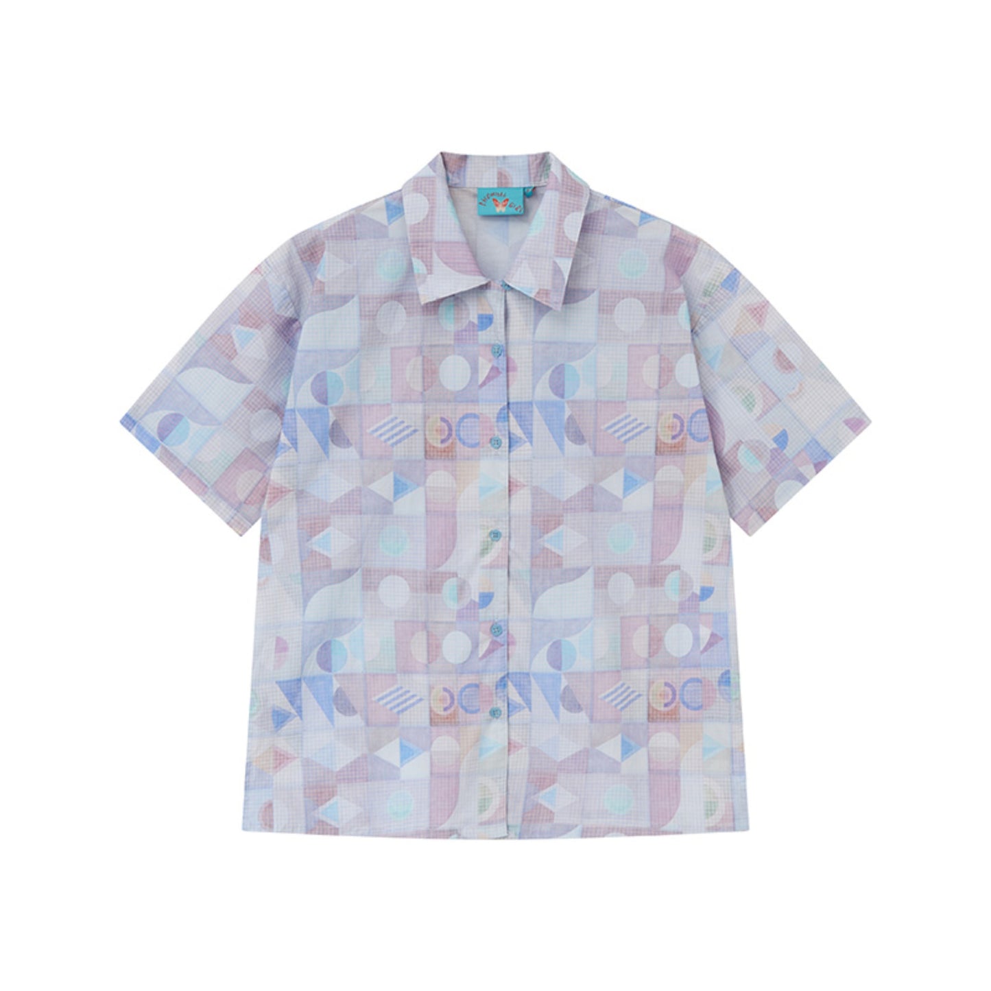 Summer Geometric Blouse